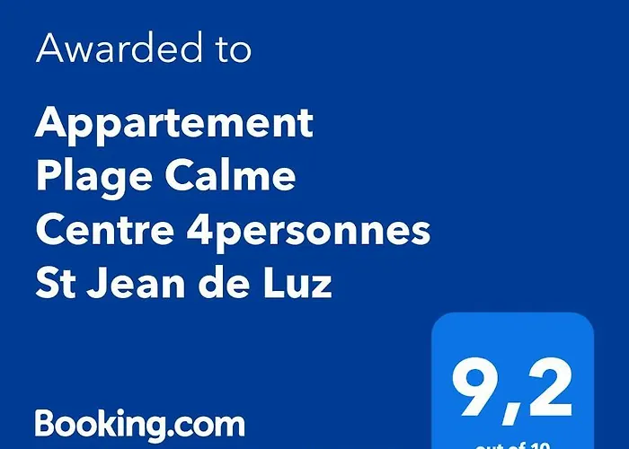 Appartement Plage Calme Centre 4Personnes St Jean De Luz